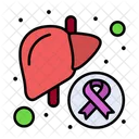 Liver Cancer Cancer Disease Icône