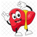 Liver Organ Medical Icon
