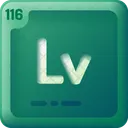 Livermorium Sulfur Chromium Icon