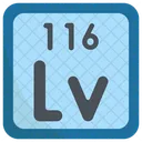 Livermorium Periodic Table Chemists Icon