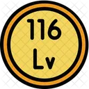 Livermorium Periodic Table Chemistry Icon