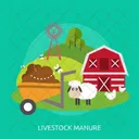 Livestock Manure Agriculture Icon