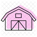 Livestock Barn Farm Icon