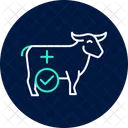 Livestock health check  Icon