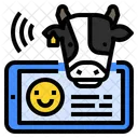 Livestock Monitoring Livestock Farming Iot Cattle Health Animal Behaviour Heat Stress Icon