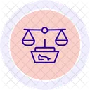 Livestock Scale Farm Icon