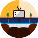 Living Room Tv Icon