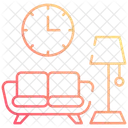 Living Room Furniture Home Icon
