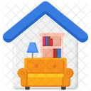 Living Room Couch Sofa Icon
