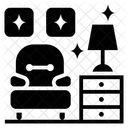 Living Room Cleaning Interior Cleaning Clean Furniture Icon