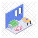 Living Room Lounge Furniture Room Furniture Icon