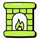 Livingroom Fireplace  Icon