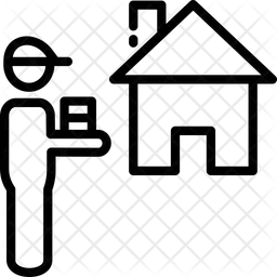 Livraison à domicile  Icône