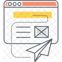 Diffusion De Contenu Cms Systeme De Diffusion De Contenu Icône