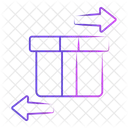 Livraison Demenagement Logistique Retour Icône