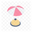 Parachute Livraison Nourriture Icône