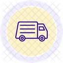 Icone De Ligne De Livraison Rapide Icon
