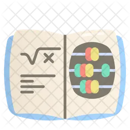 Livre de maths  Icône