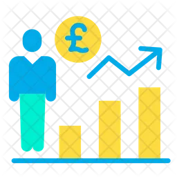 Investisseur en livre sterling  Icône