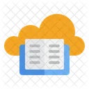 Stockage En Nuage Document Icone Icône