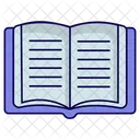 Livre Ouvert Livre Education Icône