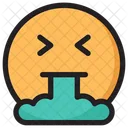 Vomito Emoji Expressao Ícone