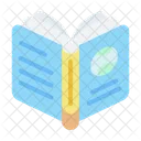Abra o livro  Ícone