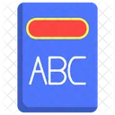 Livro abc  Ícone