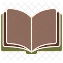 Livro Aberto Livro Educacao Icon