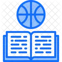 Livro de basquete  Ícone