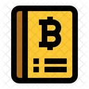 Livro bitcoin  Ícone