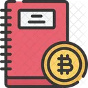 Livro bitcoin  Ícone