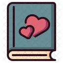 Livro de amor  Ícone
