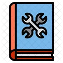Livro Manual Servico Ícone