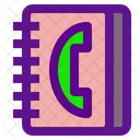 Livro de Contatos  Ícone