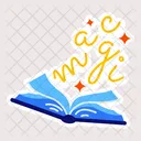 Livro De Historias Magicas Livro Magico Livro Aberto Ícone