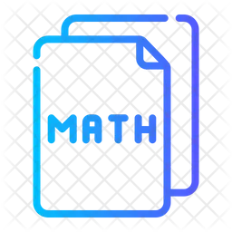 Livro de matemática  Ícone