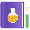 Livro De Quimica Estudo Quimico Educacao Cientifica Ícone