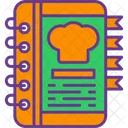 Livro De Receitas Livros Educacao Ícone