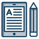 Livro Digital E Book Livro Eletronico Icon