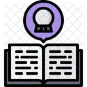 Livro Magico Bola De Cristal Livro Ícone