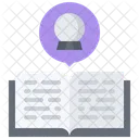 Livro Magico Bola De Cristal Livro Ícone