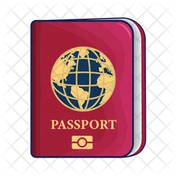 Livro de passaporte  Ícone