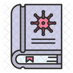 Livro de vírus  Ícone