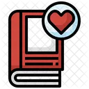 Amo Livros Romance Romantico Historia Ícone