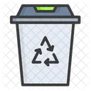 Lixeira Triagem De Residuos Recipiente De Reciclagem Icon