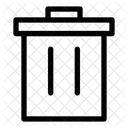 Lixo Interface Do Usuario Celular Ícone