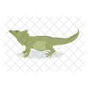 Lizard Green Reptile Icon