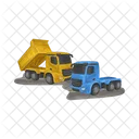 LKW Lieferung Transport Symbol