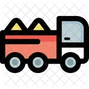 Lkw Bau Fahrzeug Baumaschinen Symbol